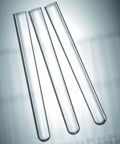Scherf Test Tubes 100x13mm, Wall 0.5-0.6 mm Boro 5.1 Glass, Without Rim, Round Bottom, Pack of 250