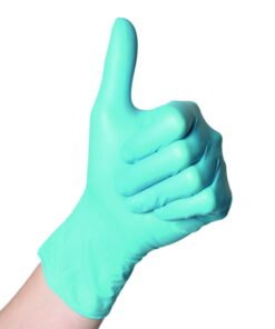 Semperit Disposable Gloves Size M 7-8 Semperguard Xpert Nitrile Blue Powder-Free Pack of 100