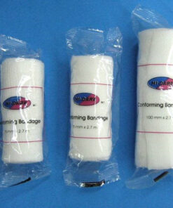 Bandage Conforming – 100mmx2.7m Hi-care (4.5m) Stretched