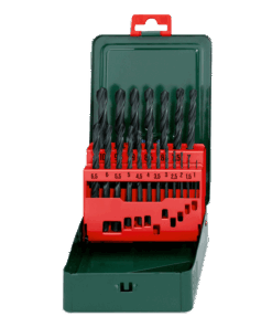 Metabo HSS-R Drill Bit Storage Case SP, 19 Pce