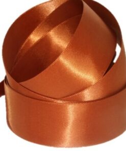 DFS Saddle Brown (25mm) Satin Ribbon
