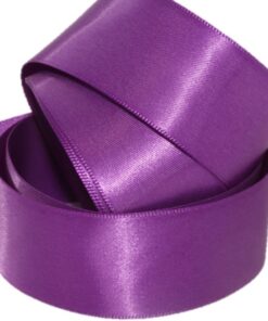 DFS Damson Light Purple (10mm) Satin Ribbon