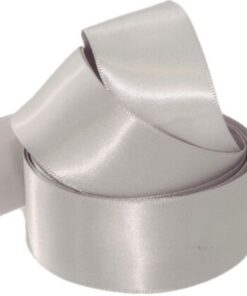 DFS Silver Coin (25mm) Satin Ribbon