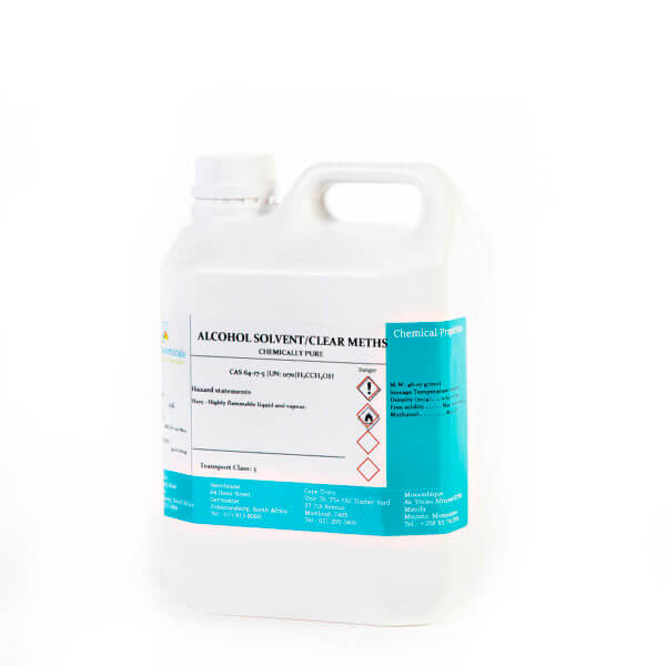 Alcohol Solvent/ Clear Meths AR – 2,5l