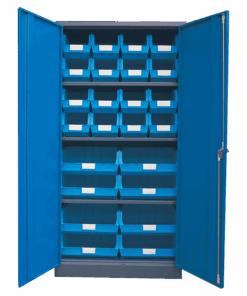 Blue – Linbin ® Storage Bin Cabinet Kit 4
