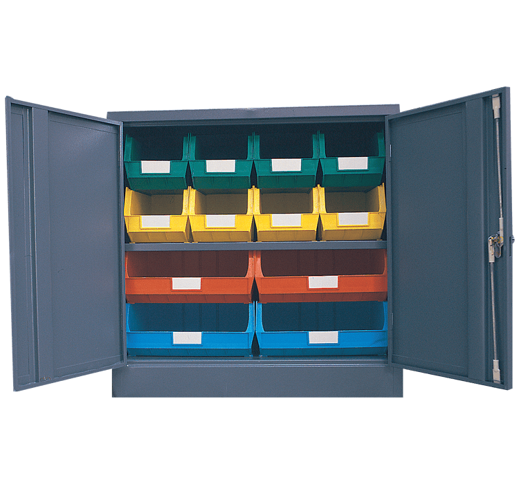 Linbin ® Storage Bin Half Size Cabinet Kit 3