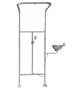 Double Hand Operated Safety Shower