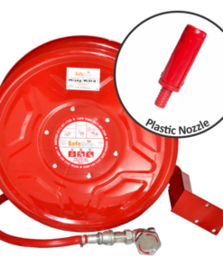 Plastic Nozzle Swing Fire Hose Reel