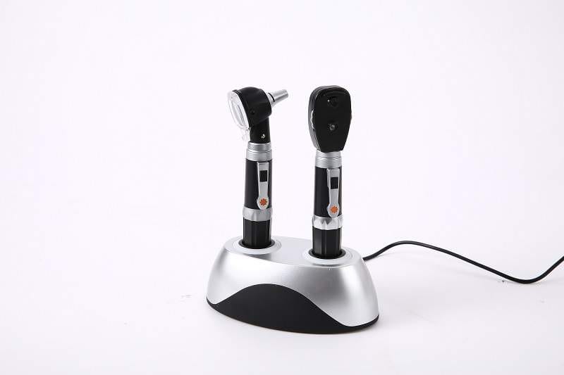 Diagnostic set Otoscope & Ophthalmoscope Desk Set – Rechargeable