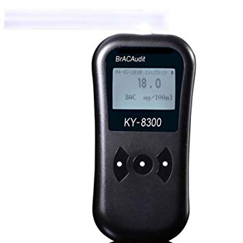 Alcohol Tester KY8300 >4000 user memories , can download to PC; Lion battery