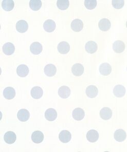 Silver Dot on Pearl Giftwrap (50m x 50cm Roll)