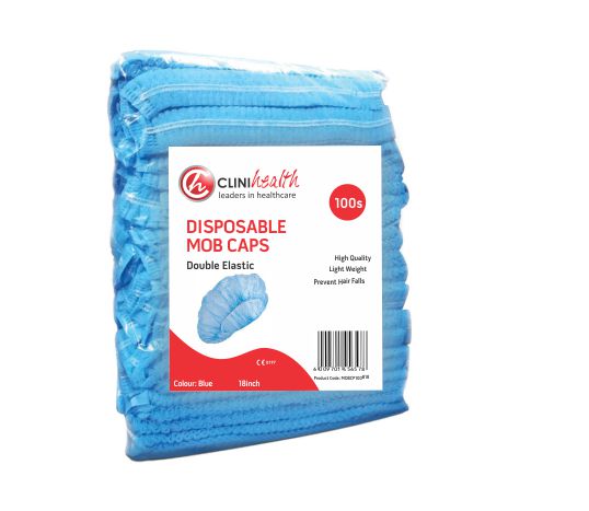 Mop Cap 100s pack Blue