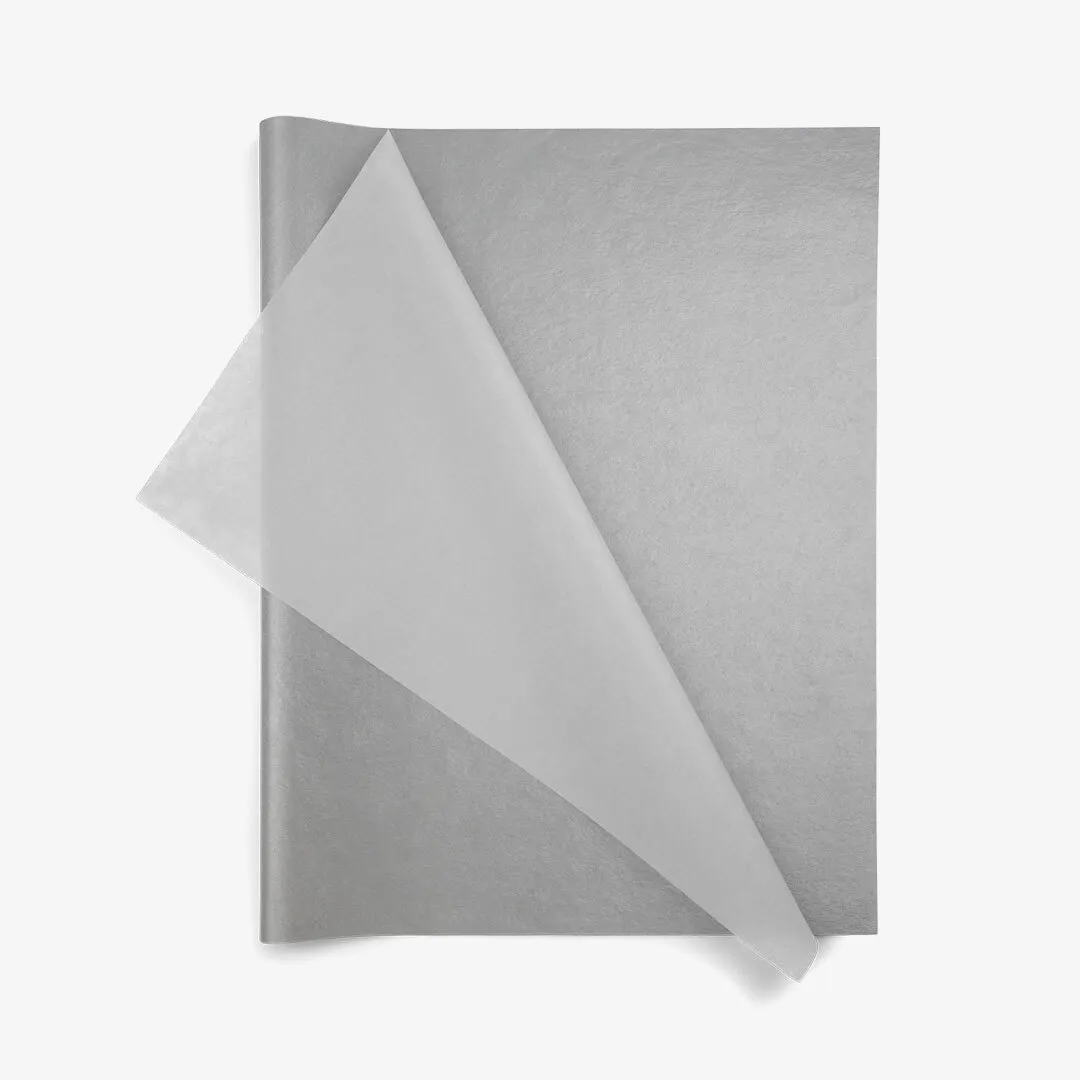 Silver Wrapping Tissue (25 Sheet Pack)