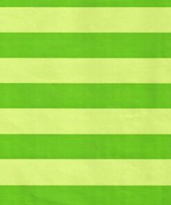Green & Lime Stripe Giftwrap (5m x 50cm)