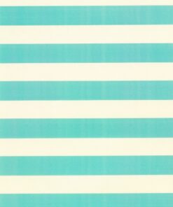Cream with Blue Stripe Giftwrap (50m x 50cm Roll)