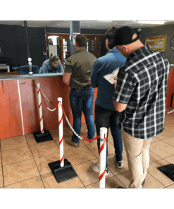 Chain Link Post & Base