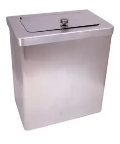 Sanitary She Bin Large (Stainless Steel)
