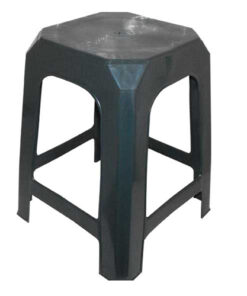 Plastic Stool- Black