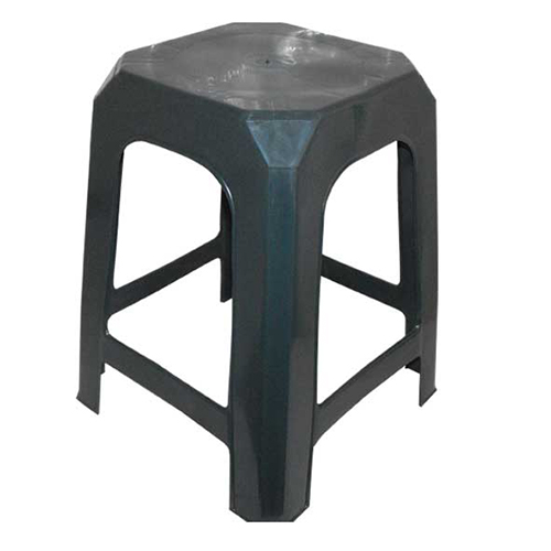 Plastic Stool- Black