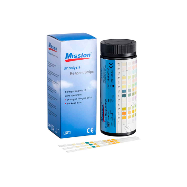 Mission Urinalysis Strips 10pa (100’s)