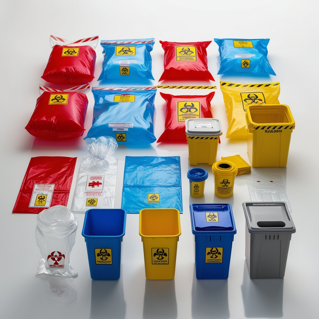 Biohazard Waste Bags Small