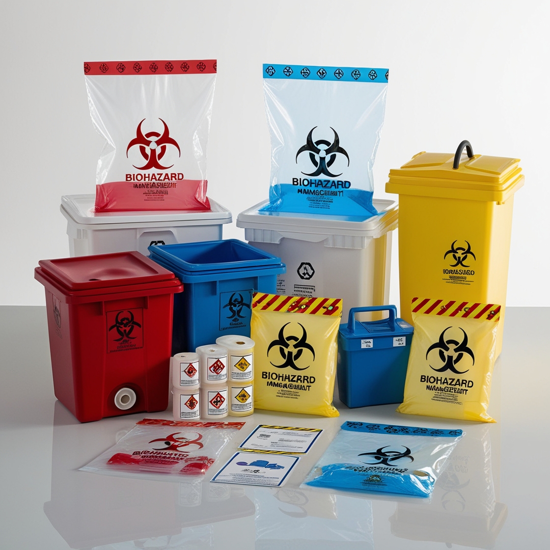 Bio Hazard Red Bag - Liner - 500 x 600mm