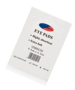 Eye Pads – Sterile (50’s) 95*65 Mm