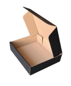 Black Gift Shipper Box – Small 200mm x 160mm x 50mm