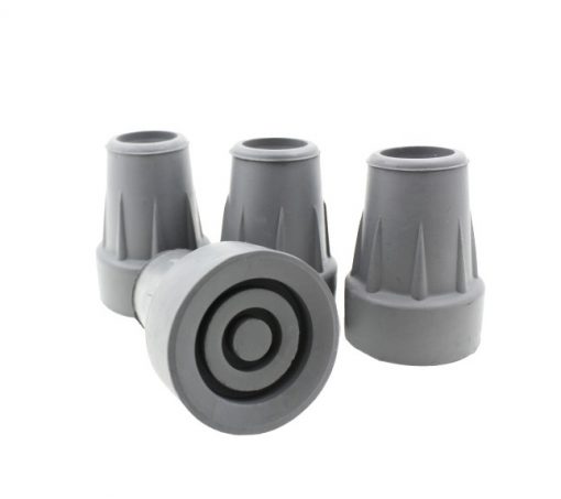 Crutch Elbow – Rubber Tip 19mm Grey