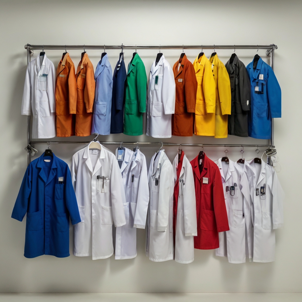lightweight Lab coat