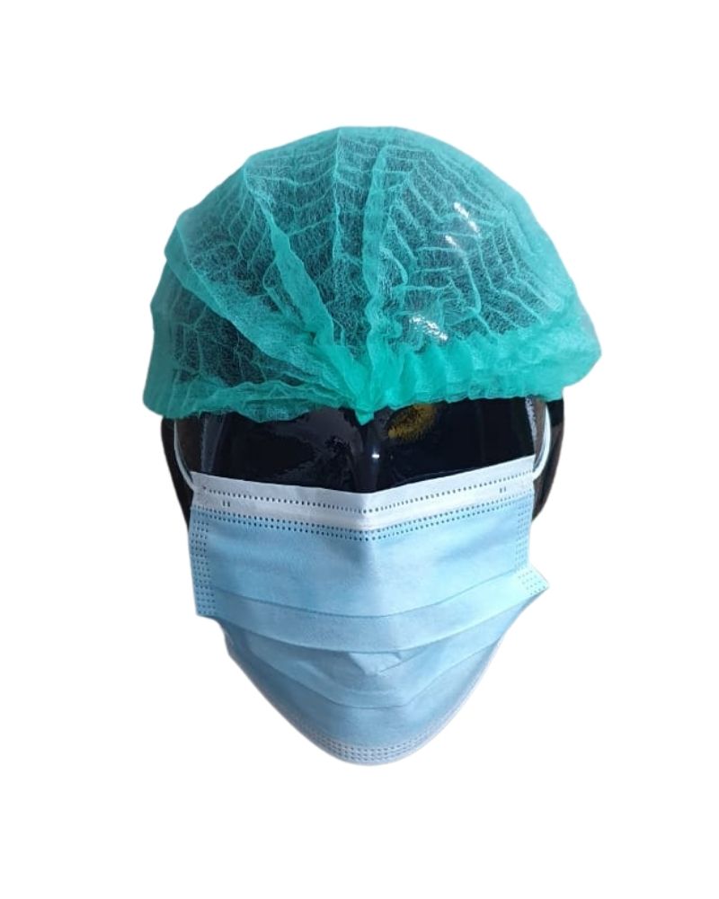 Mop Caps 18″ Single Stitch Green