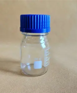 Reagent Bottles, 100ml, with Blue Screw Cap