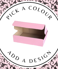 Design Shipper (S) – Pink Kraft 200mm x 160mm x 50mm