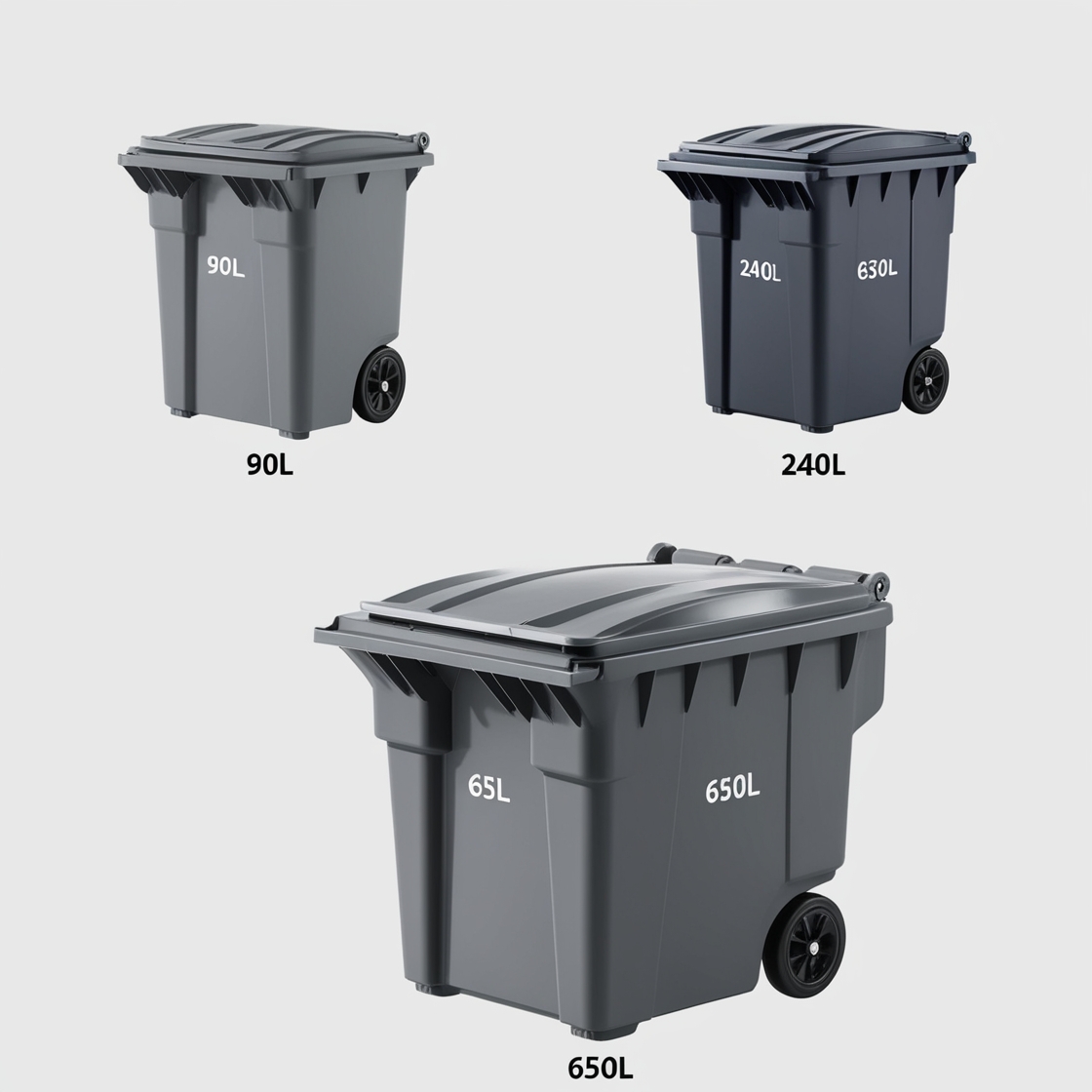 500l wheelie bin