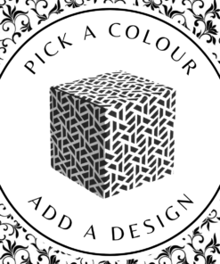 Design Cube Box (M) – White Kraft 150 x 150 x 150mm