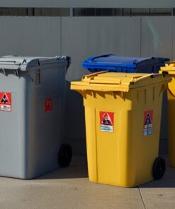 unwanted wheelie bins