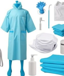 green nitrile gloves