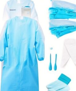 green nitrile gloves
