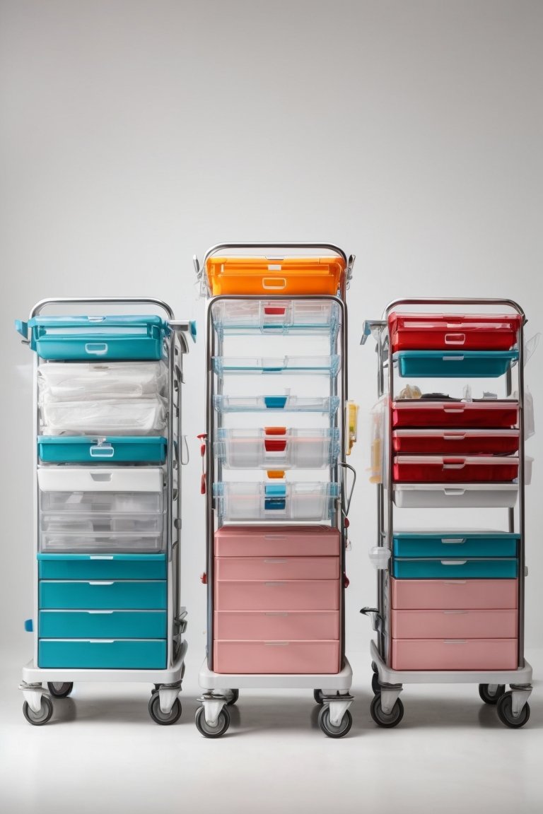 Allergy and Immunology Emergency Trolley