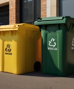 120 litre waste bin