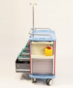 Alternative view of F-45-2 Medical Trolley