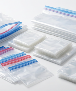Ziplock bags. Food grade. Multiple sizes.