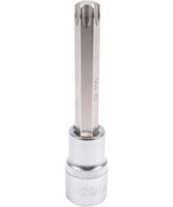 Torx Bit Socket - Male - Chrome Vanadium - 1/2" Connector - Long - T55 x 100mm - YT-04327