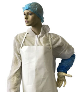 400Gsm White Pvc Heavy Duty Apron – Min 100 units