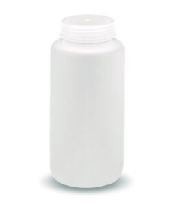 LLG Wide Mouth Bottle, 30 mL, Round, PP with Screw Cap, Pack of 12