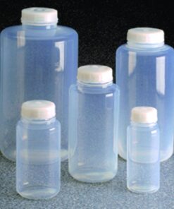Thermo Nalgene Wide-Mouth FEP Bottle with Screw Cap, 500 mL