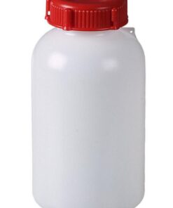 Bürkle HDPE Wide-Necked Bottles 500 ml, Sealable, Ø=80 mm, Neck-Ø Inside=40 mm