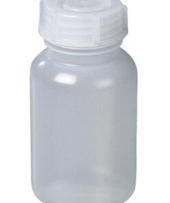 Bürkle Wide Neck Bottle 200 ml, LDPE, Transparent, with Closure