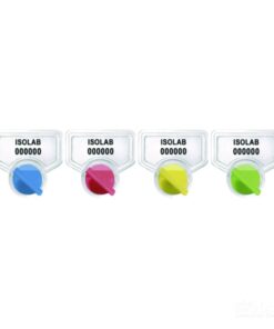 ISOLAB Security Seal Blue for Wide Neck Bottles Pack of 10