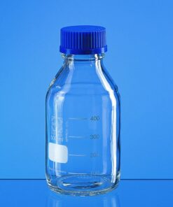 Laboratory bottle 100ml, DURAN, with thread with graduation pack of 10
